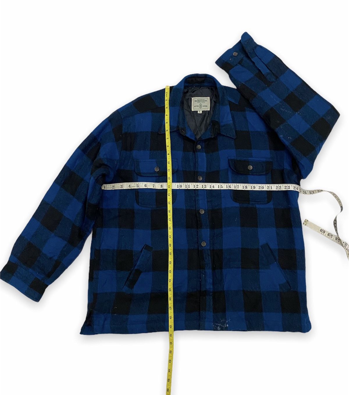 Flannel × Japanese Brand × Vintage Vintage Japanese Wool Flannel Jacket Size US L / EU 52-54 / 3 - 12 Thumbnail