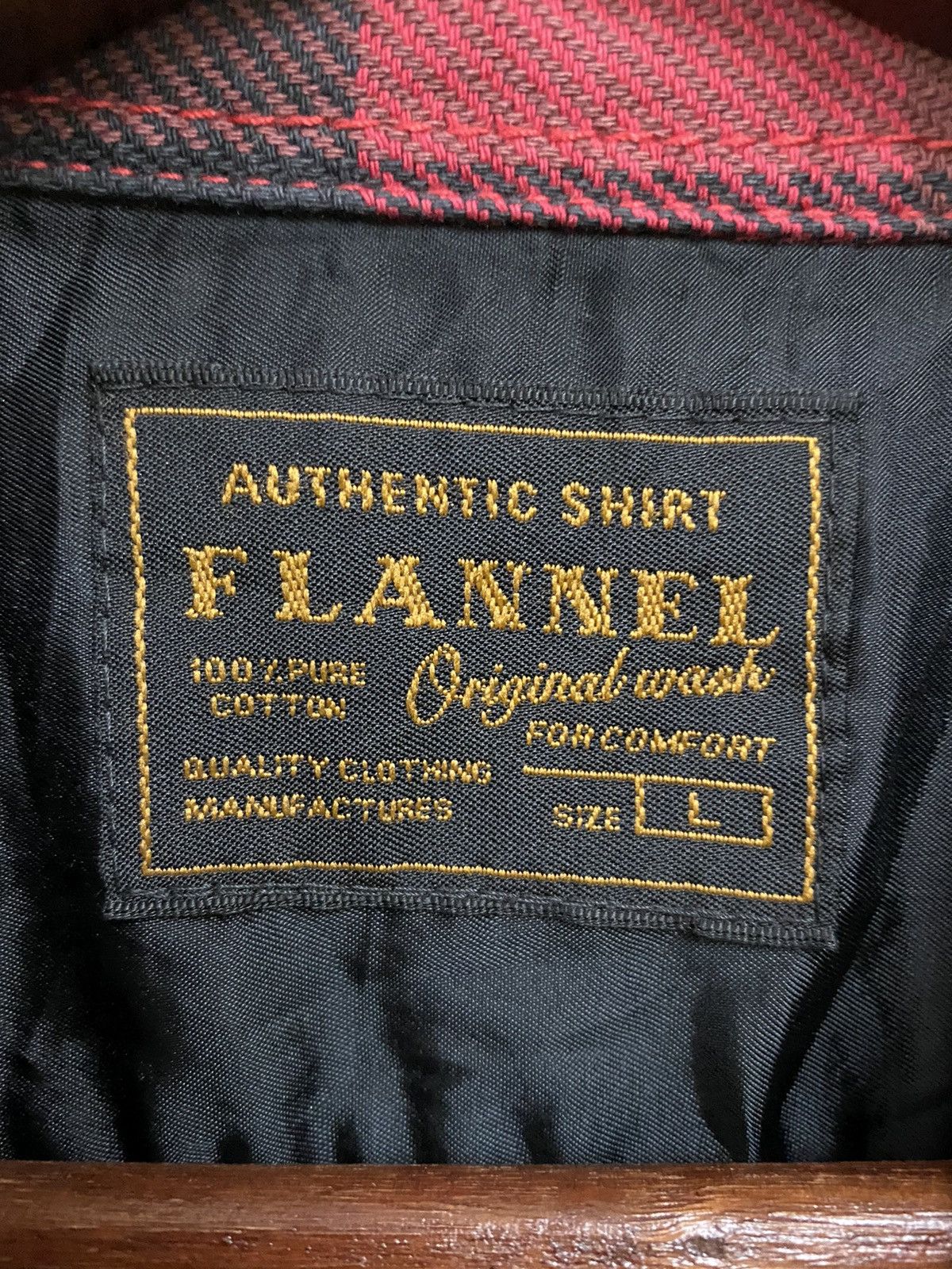 Flannel × Japanese Brand × Uniqlo Vintage Uniqlo Flannel Plaid Red Filson Style Size US L / EU 52-54 / 3 - 5 Thumbnail