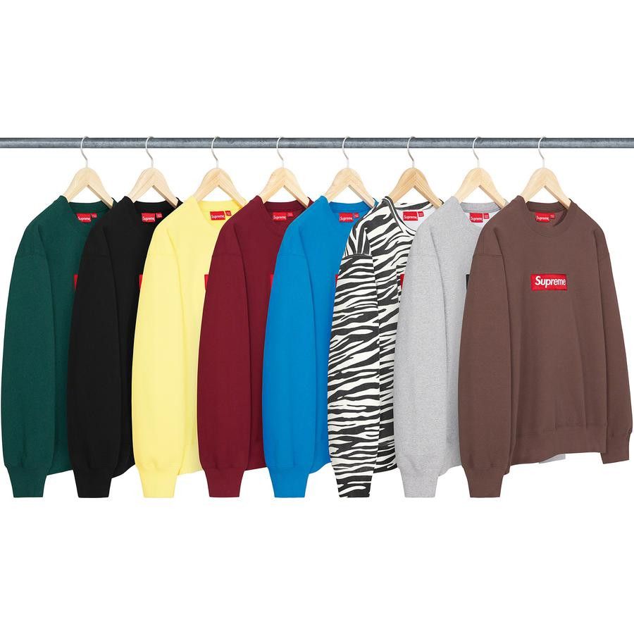 Supreme Supreme Box Logo Crewneck Sweatshirt Brown Large L NEW BOGO Size US L / EU 52-54 / 3 - 16 Thumbnail