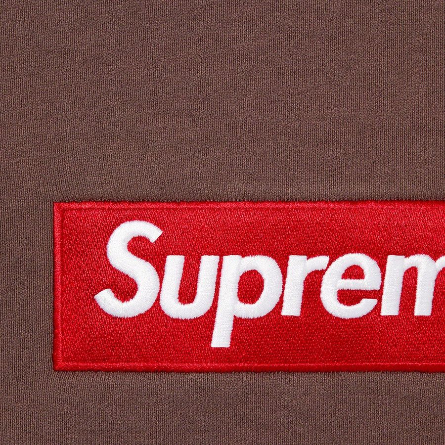 Supreme Supreme Box Logo Crewneck Sweatshirt Brown Large L NEW BOGO Size US L / EU 52-54 / 3 - 15 Thumbnail