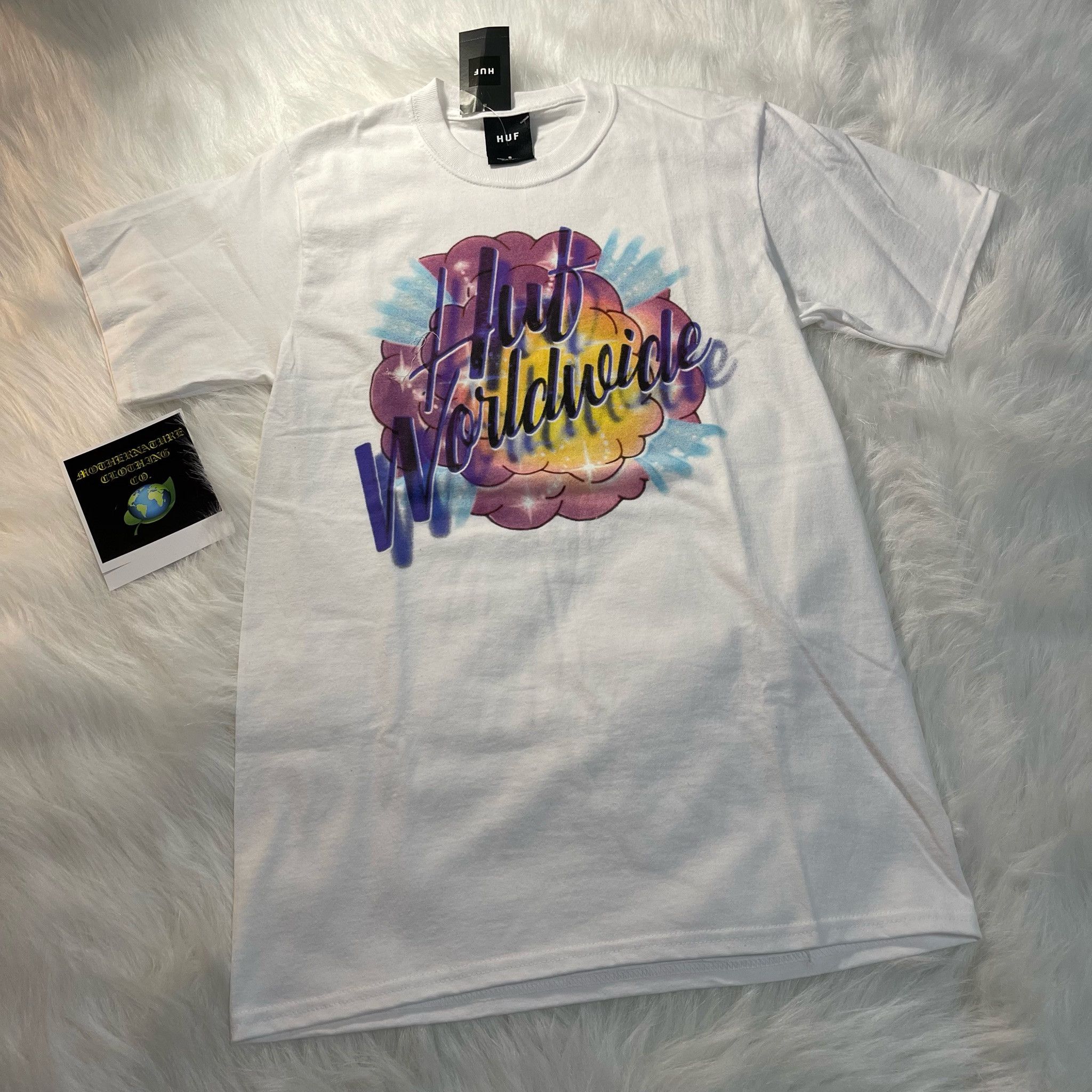 Huf HUF AIRBRUSH MOTIF MOLECULER EXPLOSION GRAPHIC S/S T SHIRT Size US S / EU 44-46 / 1 - 1 Thumbnail