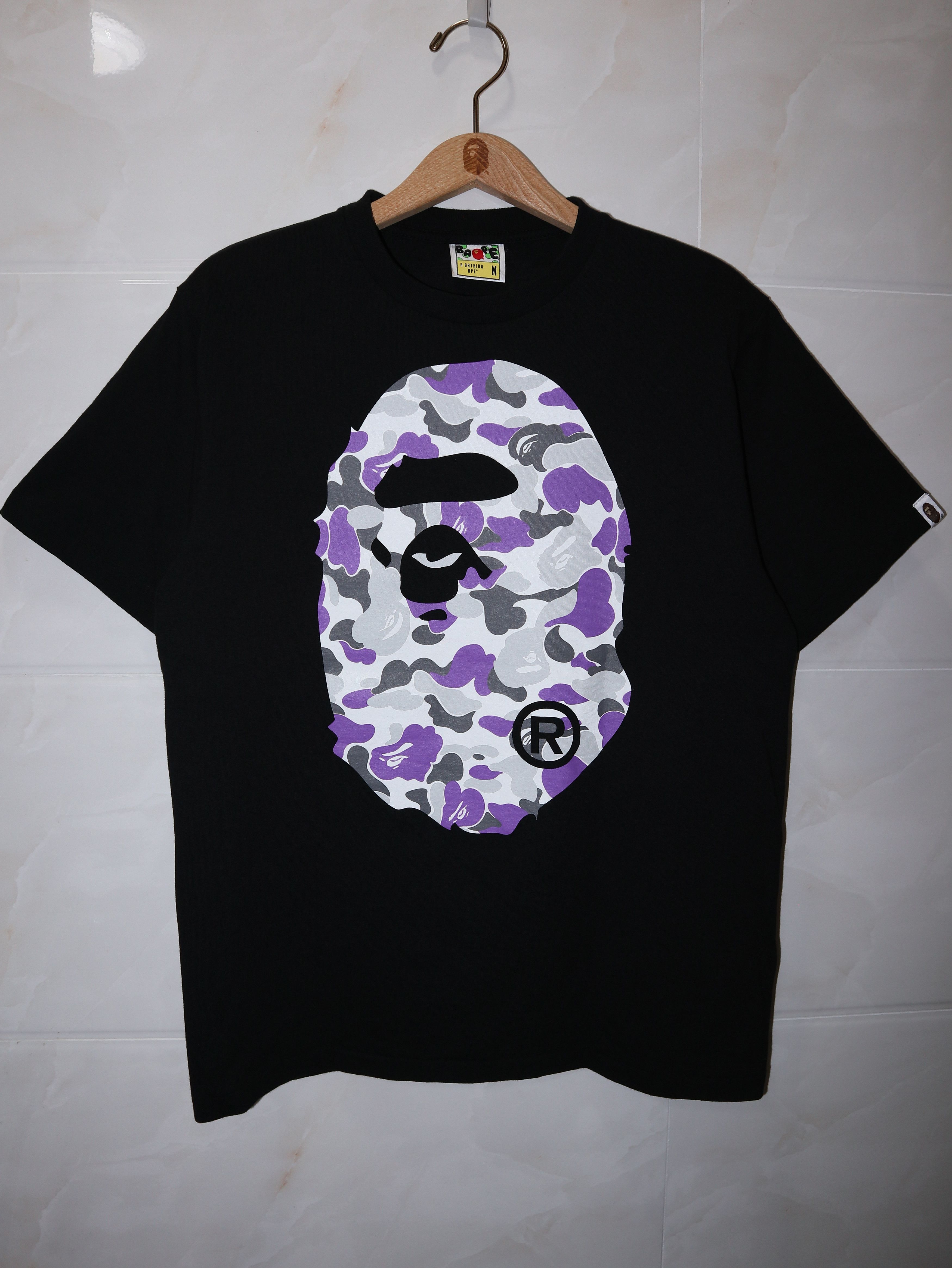 Bape Bape New York Camo Ape Head Tee Size US M / EU 48-50 / 2 - 1 Thumbnail