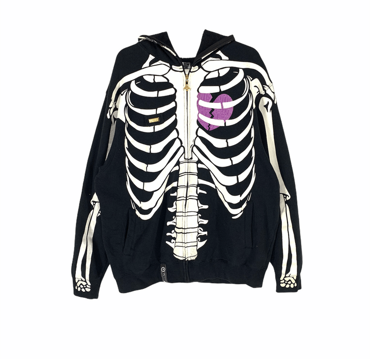 Kanye west 2025 skeleton hoodie