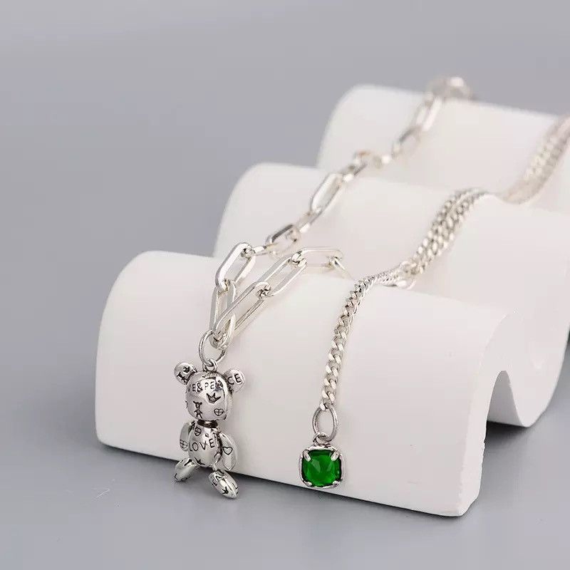 Jewelry Stamp Bear Sweater Necklace Size ONE SIZE - 2 Thumbnail