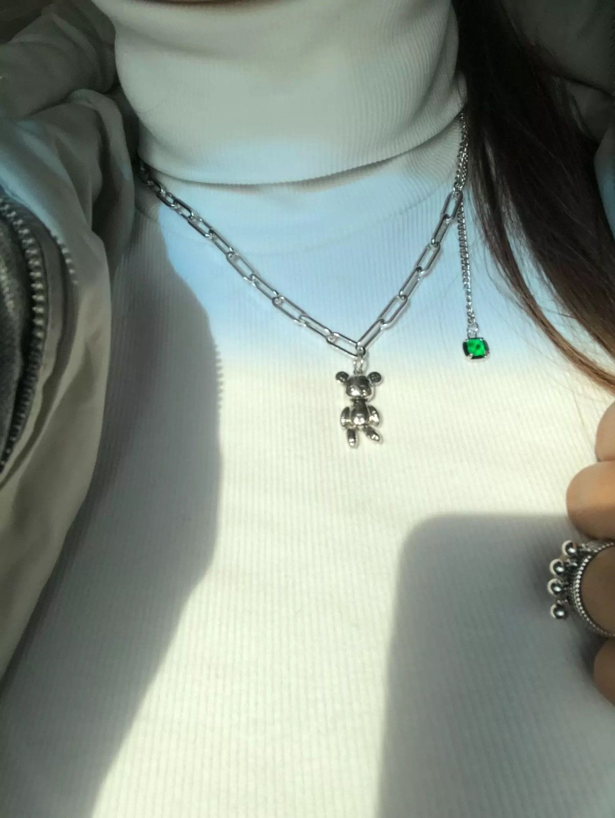 Jewelry Stamp Bear Sweater Necklace Size ONE SIZE - 3 Thumbnail
