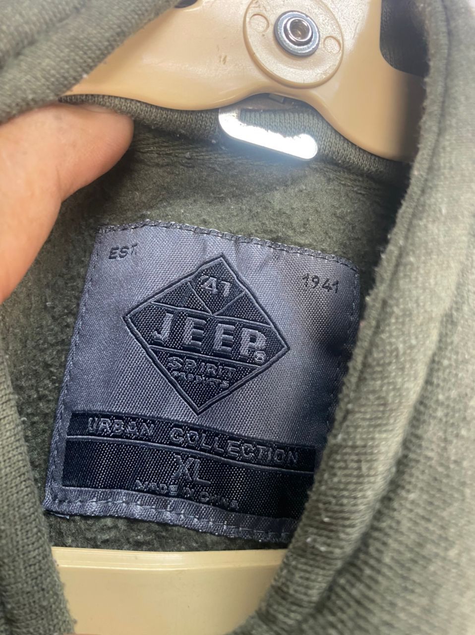 Jeep Jeep “live without limits “spellout zipper sweater Size US XL / EU 56 / 4 - 3 Thumbnail