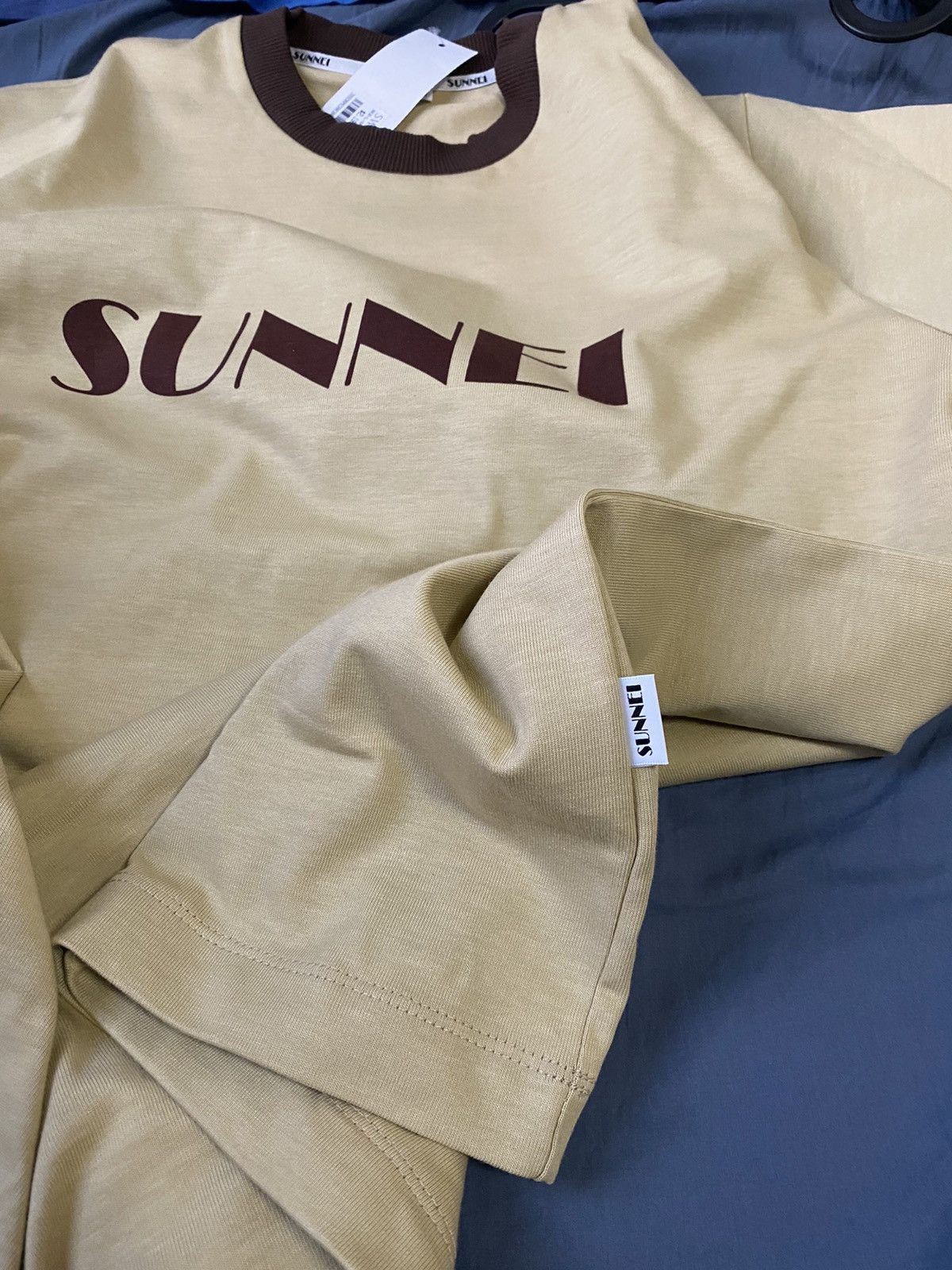 Sunnei Logo Crewneck T-shirt Tee Size US L / EU 52-54 / 3 - 5 Thumbnail
