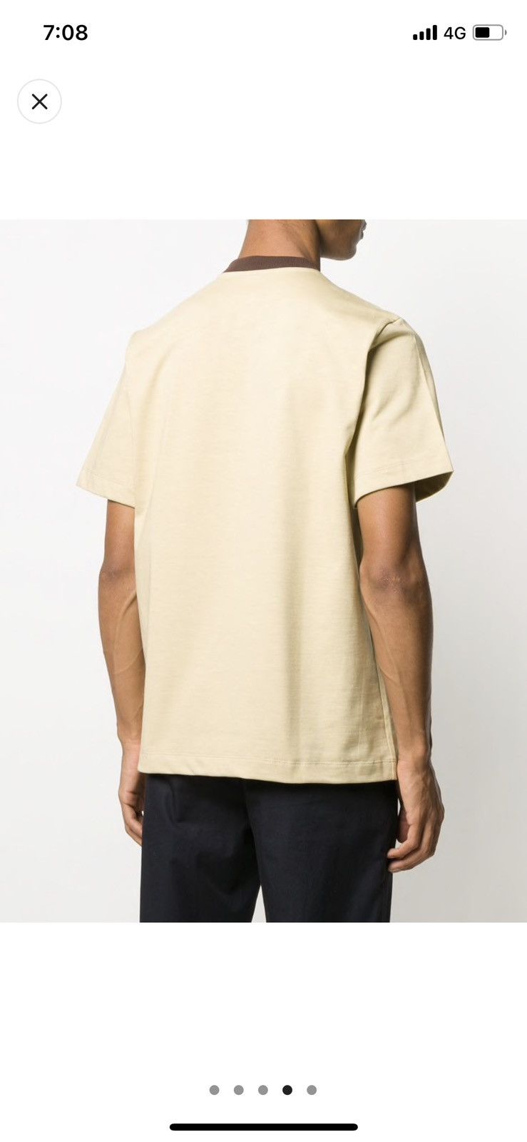 Sunnei Logo Crewneck T-shirt Tee Size US L / EU 52-54 / 3 - 9 Thumbnail