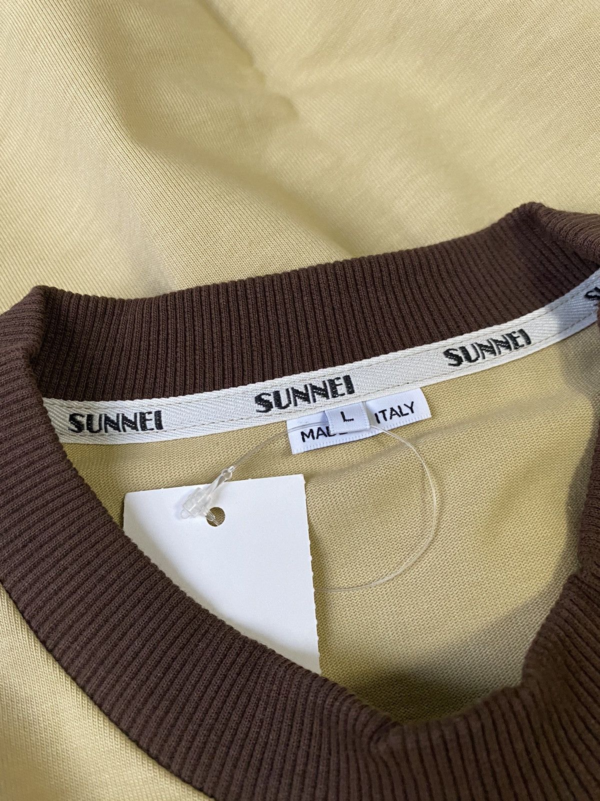 Sunnei Logo Crewneck T-shirt Tee Size US L / EU 52-54 / 3 - 3 Thumbnail