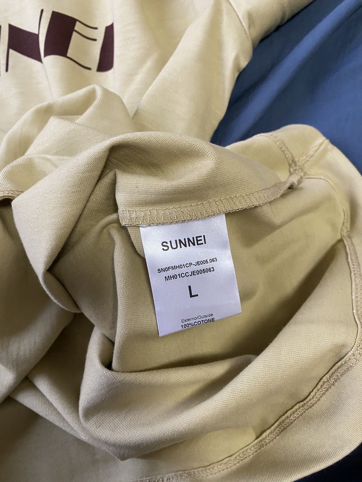 Sunnei Logo Crewneck T-shirt Tee Size US L / EU 52-54 / 3 - 6 Thumbnail