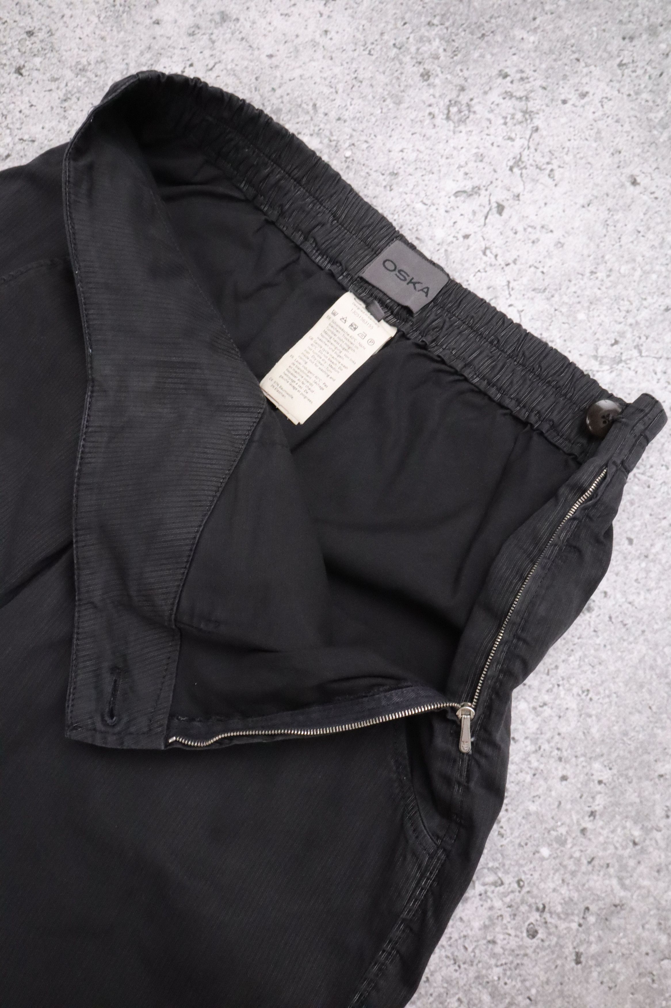 Japanese Brand × Vintage Oska Black Pants Size US 30 / EU 46 - 4 Thumbnail