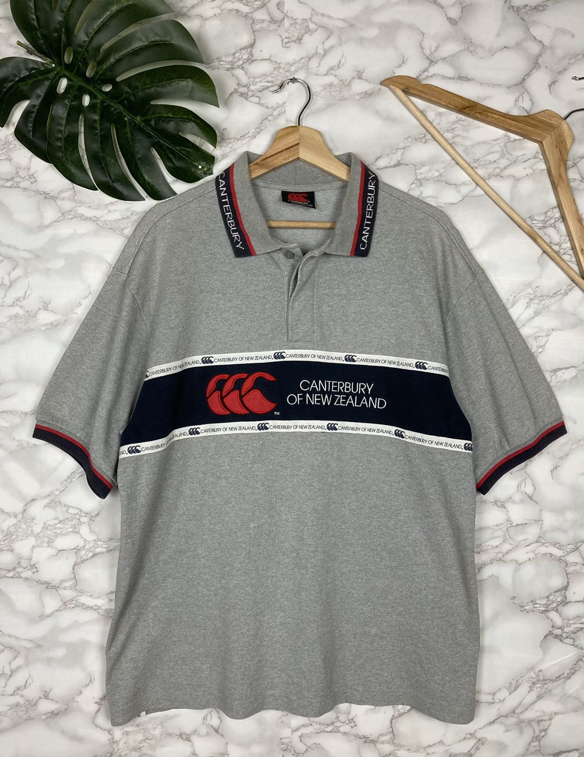 Canterbury of New Zealand Canterbury Polos Tee Embroidere Logo #26-6 Size US XL / EU 56 / 4 - 1 Thumbnail