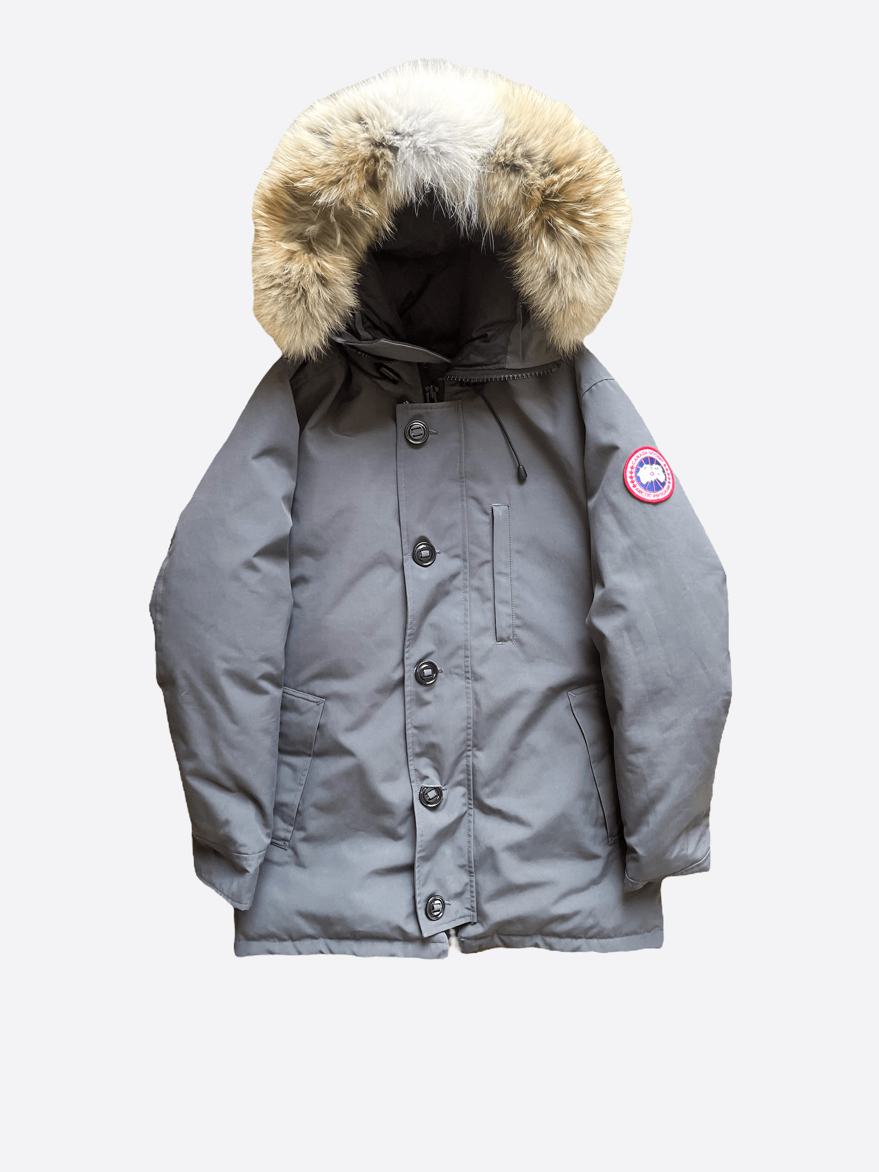 image of Canada Goose Graphite Fusion Chateau Men's Jacket (Size Large)