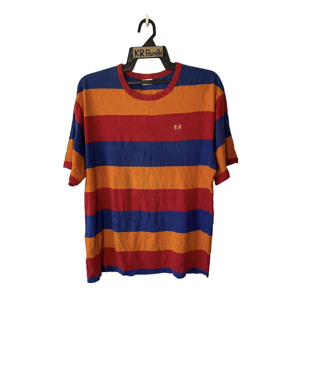 McGregor Vtg Mcgregor Striped Multicolor Design Tshirt Size US L / EU 52-54 / 3 - 1 Thumbnail