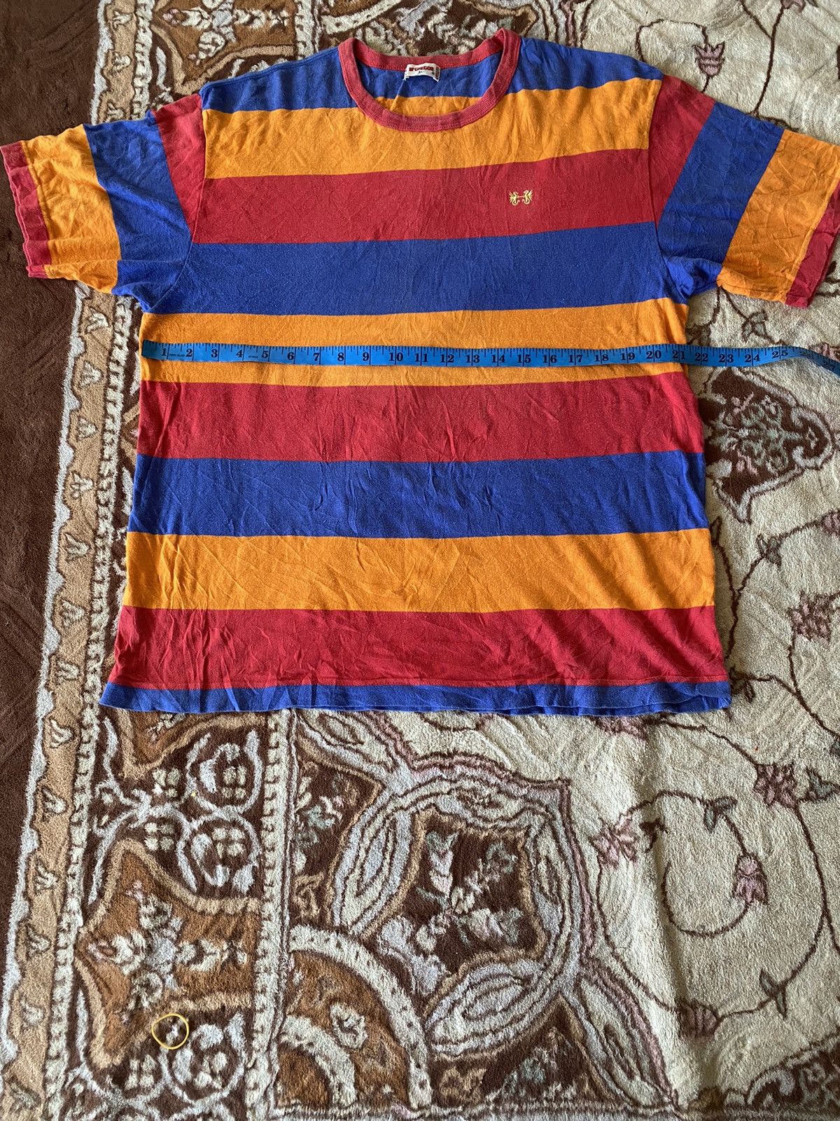 McGregor Vtg Mcgregor Striped Multicolor Design Tshirt Size US L / EU 52-54 / 3 - 8 Thumbnail