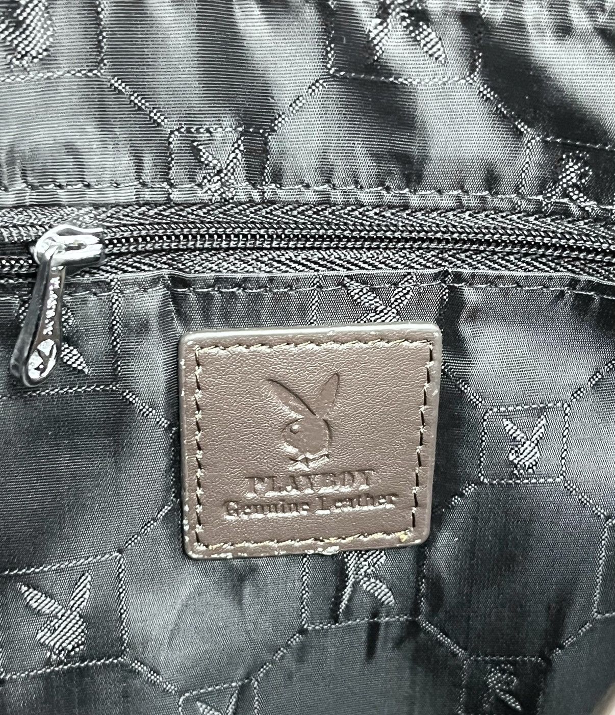 Playboy PLAYBOYxGUCCI Style Stripes Monogram Document Clutch Bag Size ONE SIZE - 13 Thumbnail