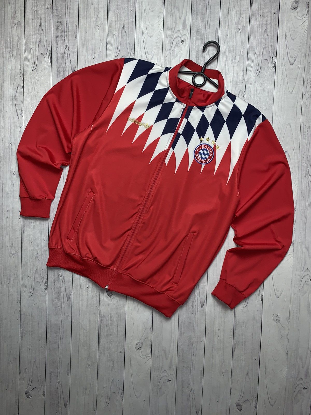 Adidas × Vintage Vintage Soccer jacket Bayern Munich adidas rare size L Size US L / EU 52-54 / 3 - 1 Thumbnail
