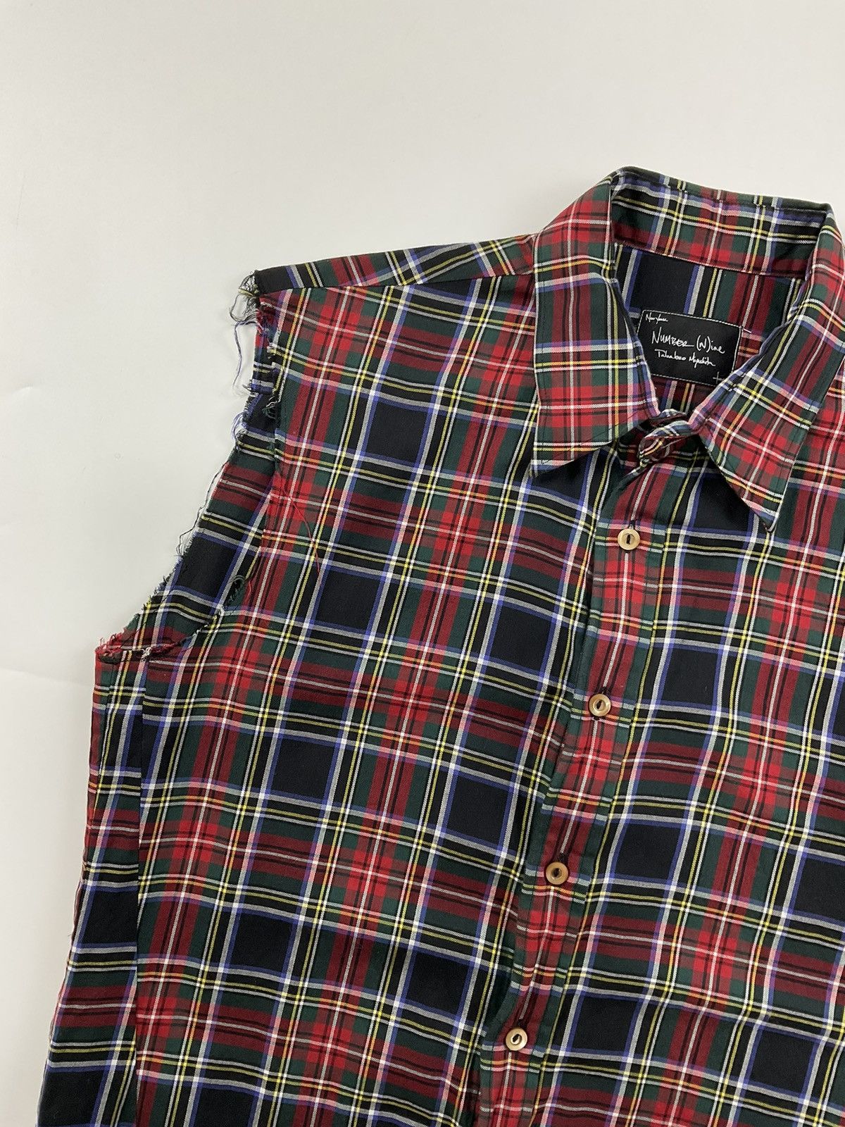 Number (N)ine Number (N)ine S/S'05 "Nightcrawler" Wire Lined Sleeveless Size US M / EU 48-50 / 2 - 4 Thumbnail