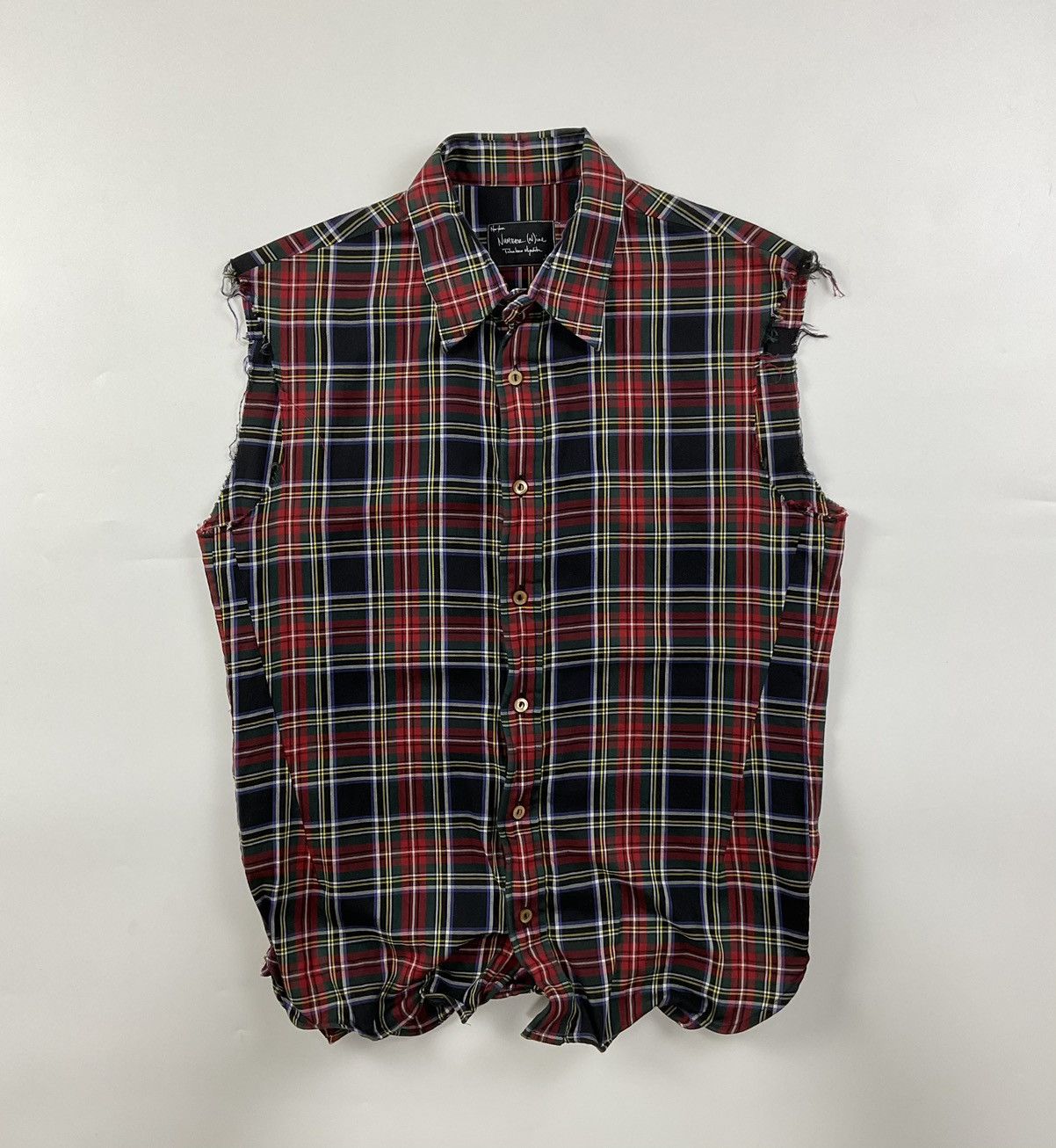 Number (N)ine Number (N)ine S/S'05 "Nightcrawler" Wire Lined Sleeveless Size US M / EU 48-50 / 2 - 3 Thumbnail