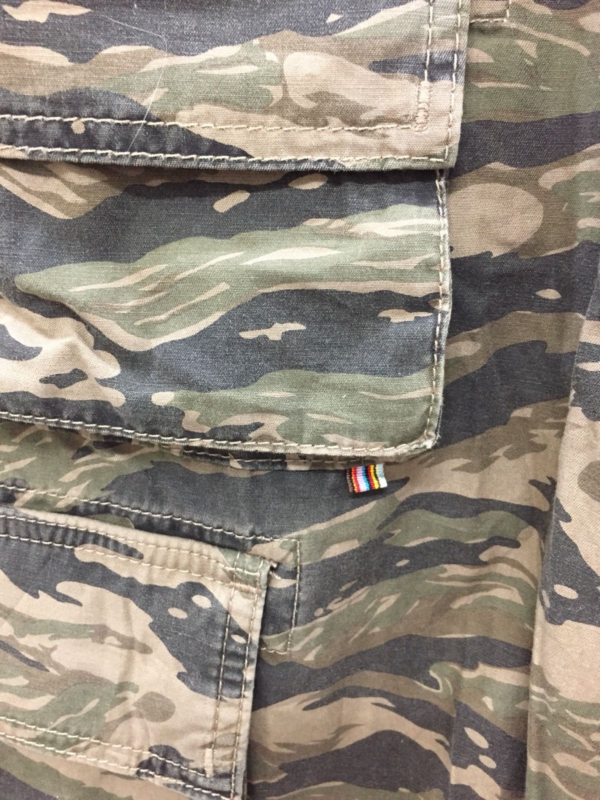 Paul Smith × Paul Smith Red Ear 8 pockets bush pants cargo Tiger Stripes Size US 32 / EU 48 - 6 Thumbnail