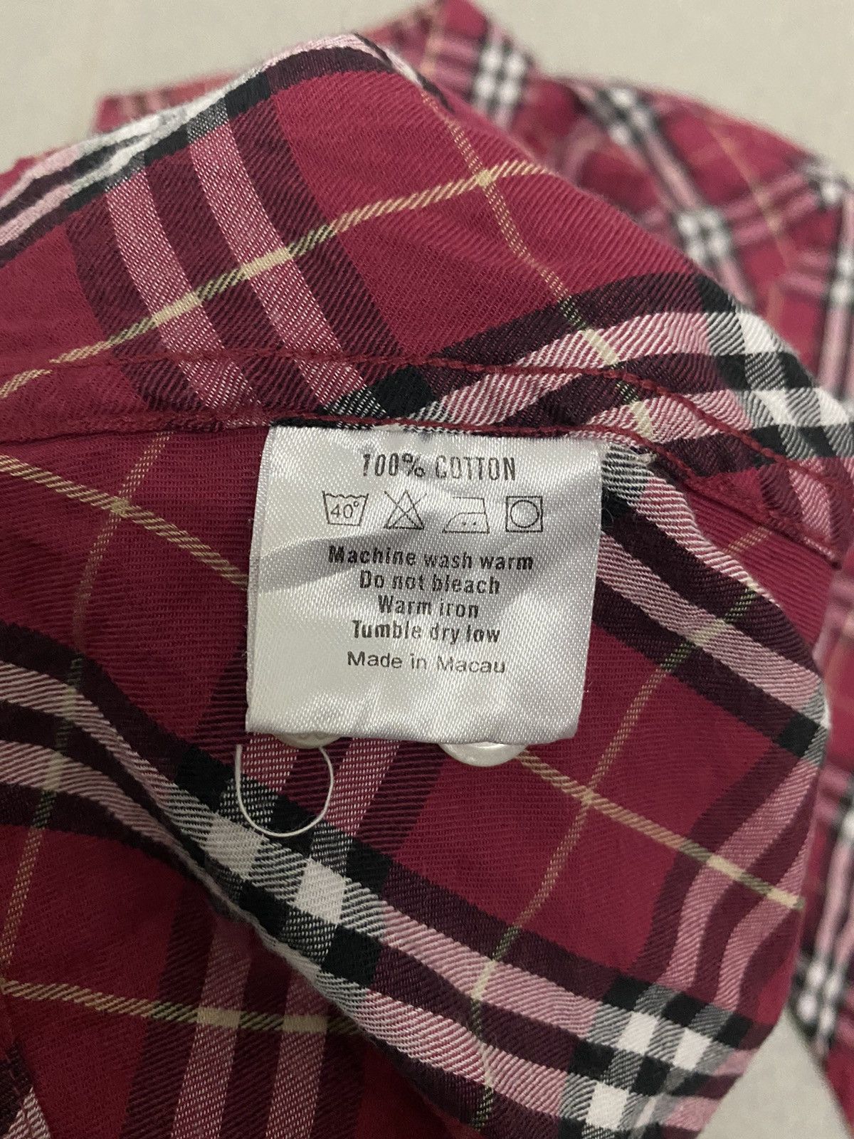 Burberry × Japanese Brand × Vintage Vintage Burberry London NovaCheck Longsleeve Shirts Size M / US 6-8 / IT 42-44 - 6 Thumbnail