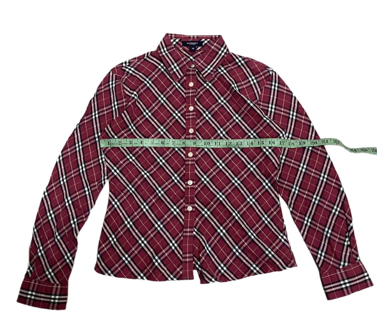Burberry × Japanese Brand × Vintage Vintage Burberry London NovaCheck Longsleeve Shirts Size M / US 6-8 / IT 42-44 - 7 Thumbnail