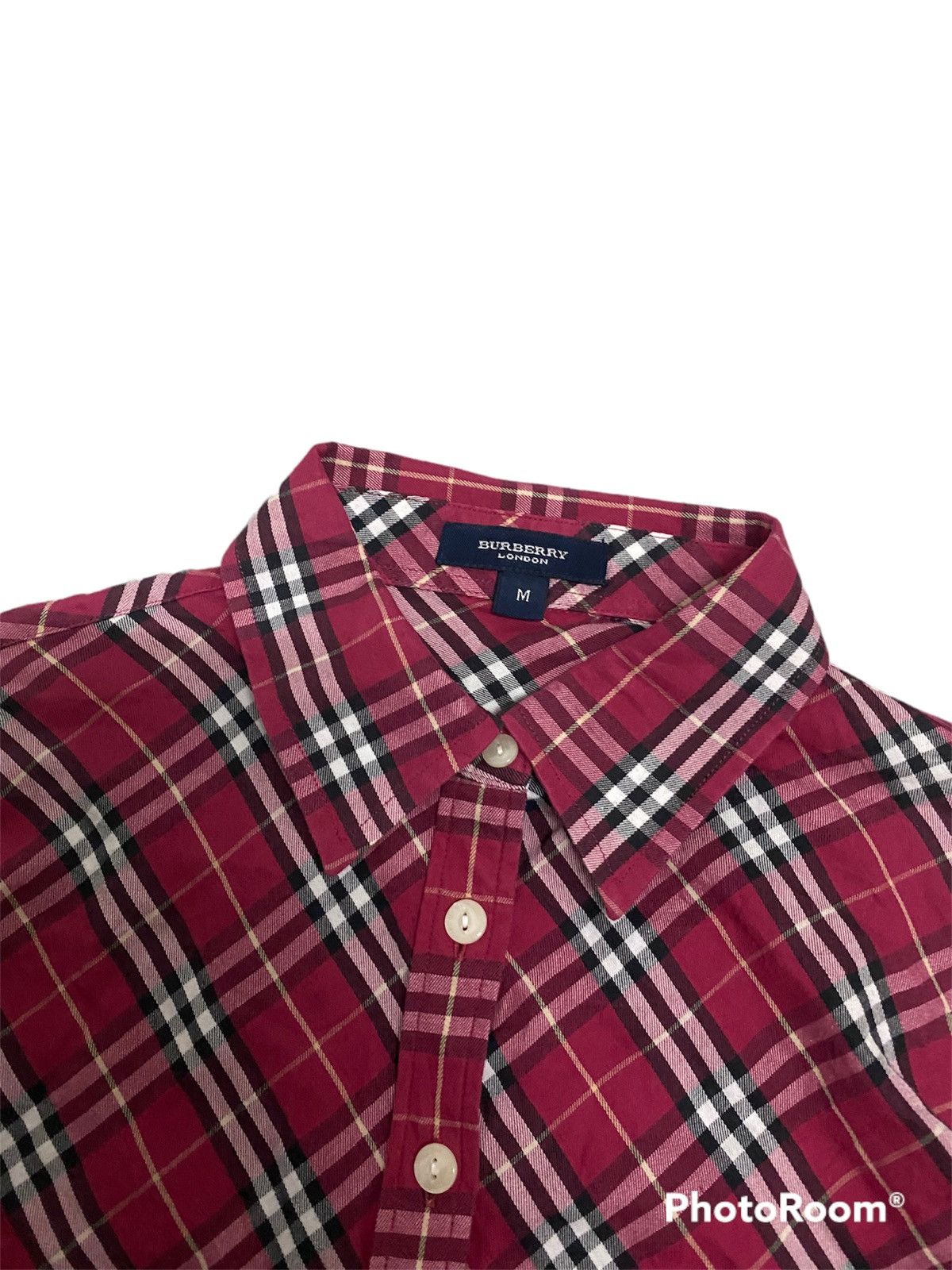Burberry × Japanese Brand × Vintage Vintage Burberry London NovaCheck Longsleeve Shirts Size M / US 6-8 / IT 42-44 - 2 Thumbnail