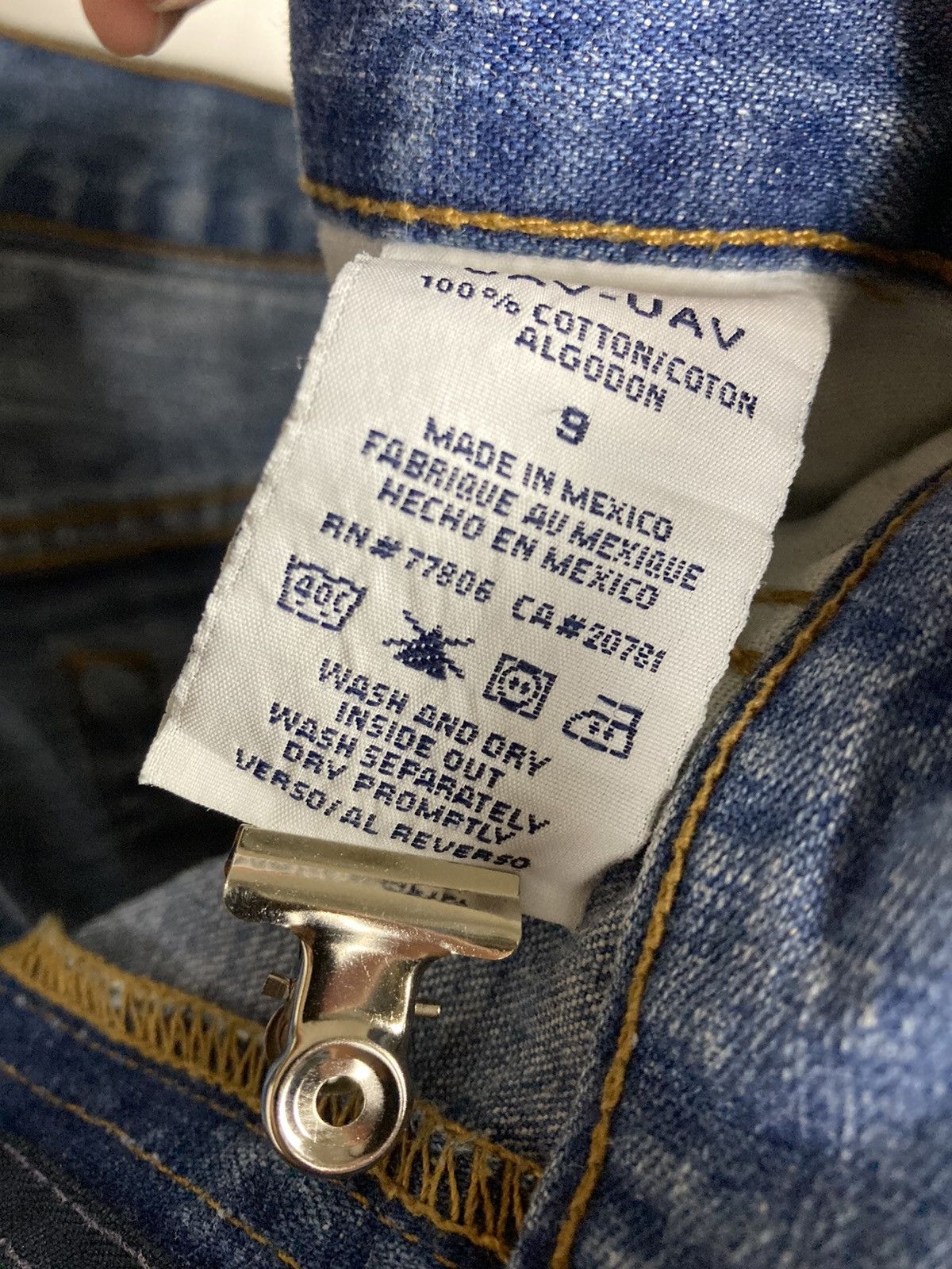 20471120 × Tommy Jeans Tommy Jeans Distressed Blue Size US 34 / EU 50 - 9 Thumbnail