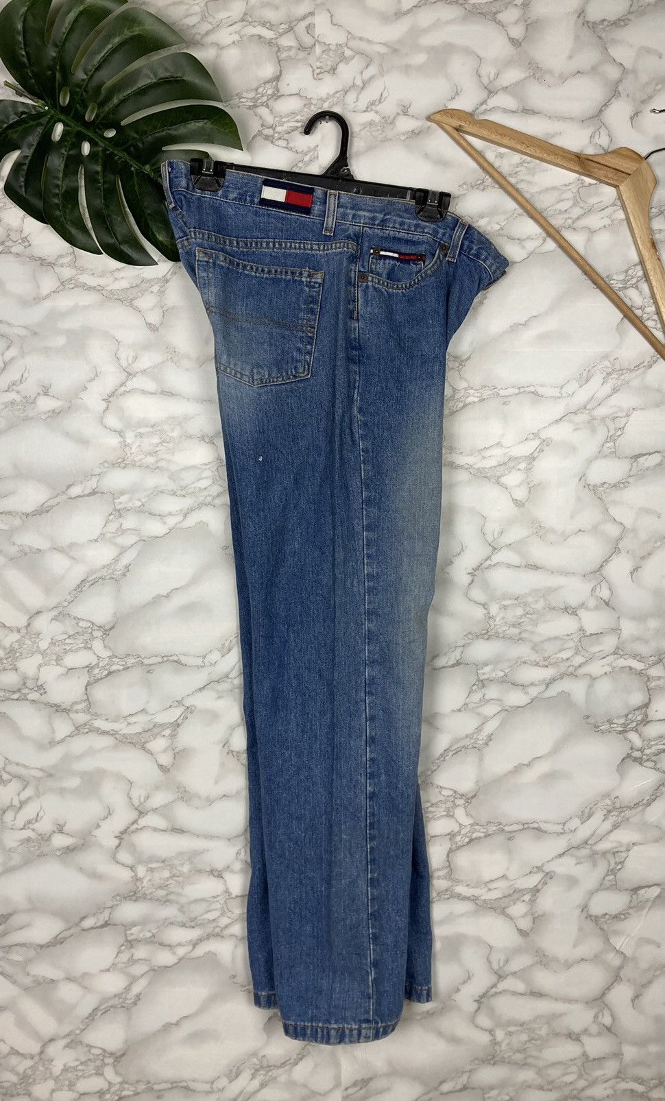 20471120 × Tommy Jeans Tommy Jeans Distressed Blue Size US 34 / EU 50 - 3 Thumbnail