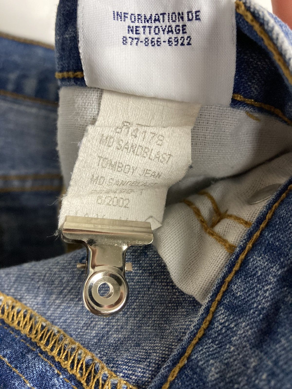 20471120 × Tommy Jeans Tommy Jeans Distressed Blue Size US 34 / EU 50 - 10 Thumbnail