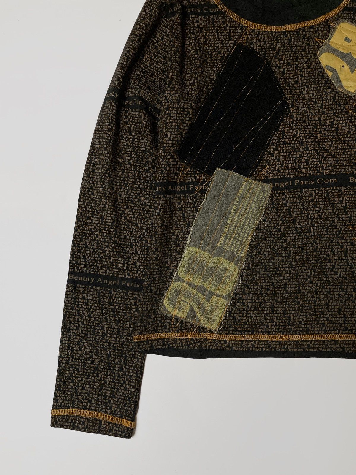 Japanese Brand × Vintage Vintage patchwork longsleeve 2TK Japanese style Size M / US 6-8 / IT 42-44 - 3 Thumbnail