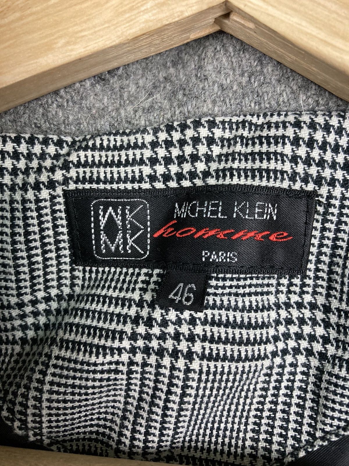 Japanese Brand Michel Klein Paris Double Breast Peacot Size L / US 10 / IT 46 - 5 Thumbnail