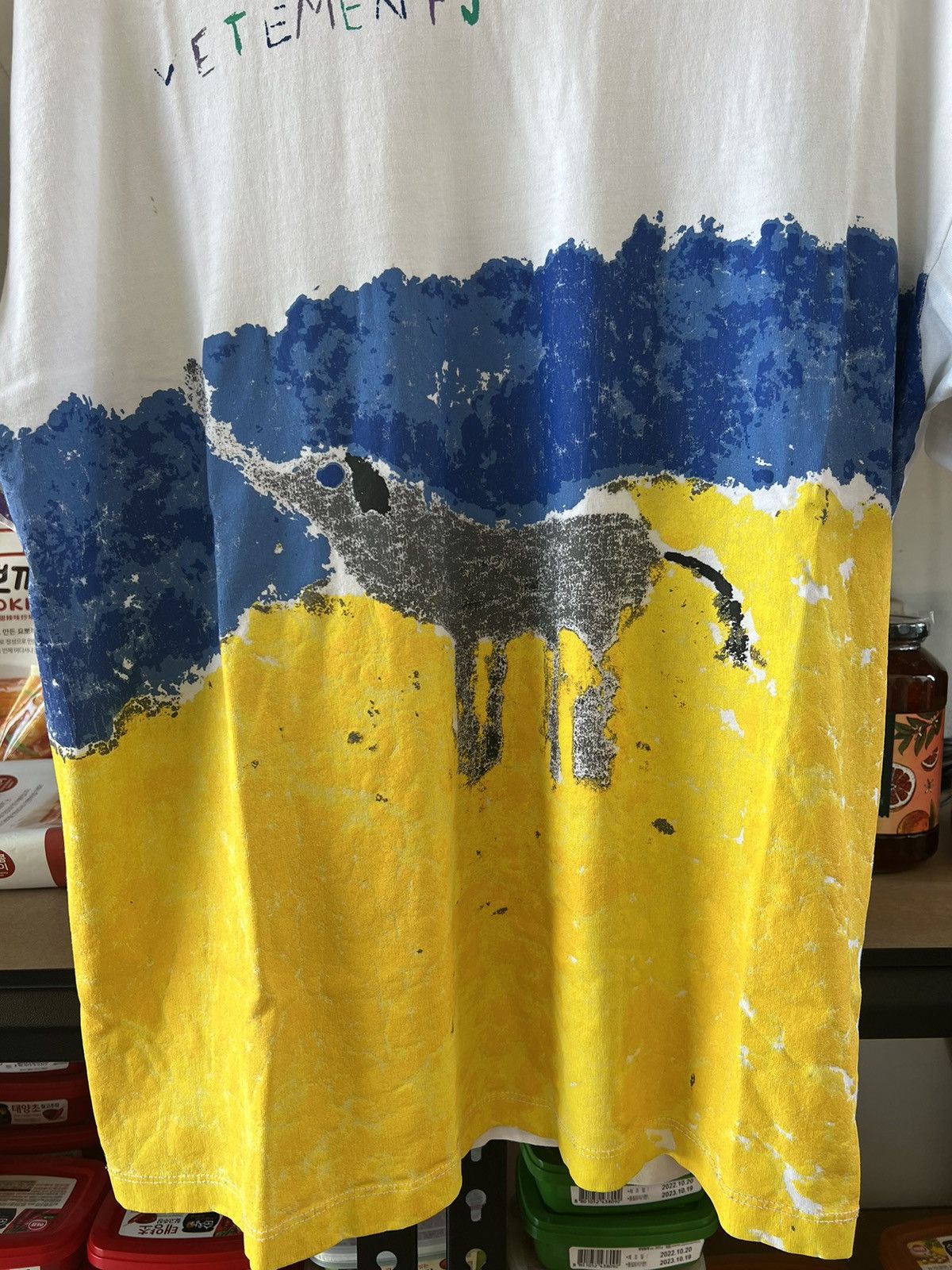 Vetements Vetements x Elinor Runway Version T-Shirt Size US L / EU 52-54 / 3 - 12 Thumbnail