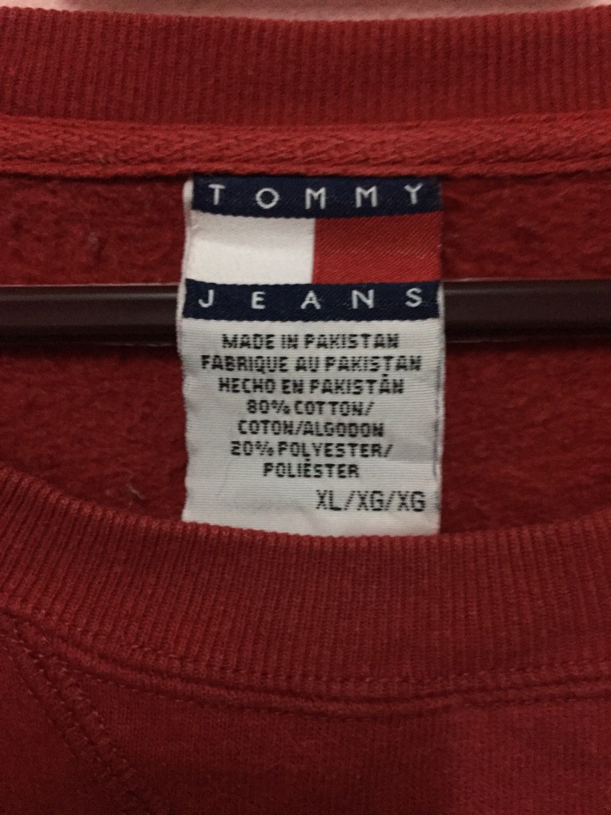 Earl Sweatshirt Tommy Jeans Denim Spell Out Sweatshirt Size US XL / EU 56 / 4 - 3 Thumbnail