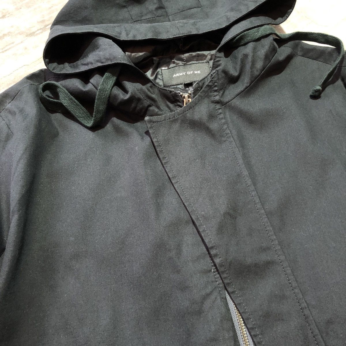 Army Of Me zip hoodie parka circa jacket - not leather biker coat Size US XL / EU 56 / 4 - 4 Thumbnail
