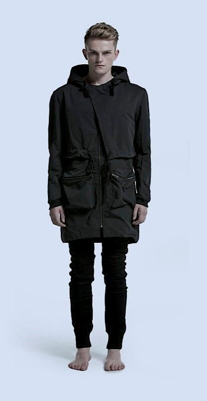 image of Army Of Me x Hype Zip Hoodie Parka Circa Jacket - Not Leather Biker Coat, Men's (Size XL)