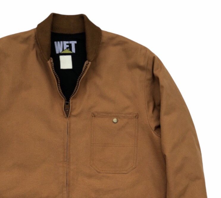 Vintage American WET Brand Duke Canvas Jacket With Quilted Lined Size US L / EU 52-54 / 3 - 6 Thumbnail