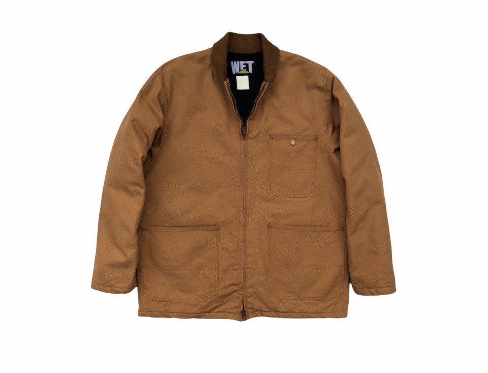 Vintage American WET Brand Duke Canvas Jacket With Quilted Lined Size US L / EU 52-54 / 3 - 5 Thumbnail