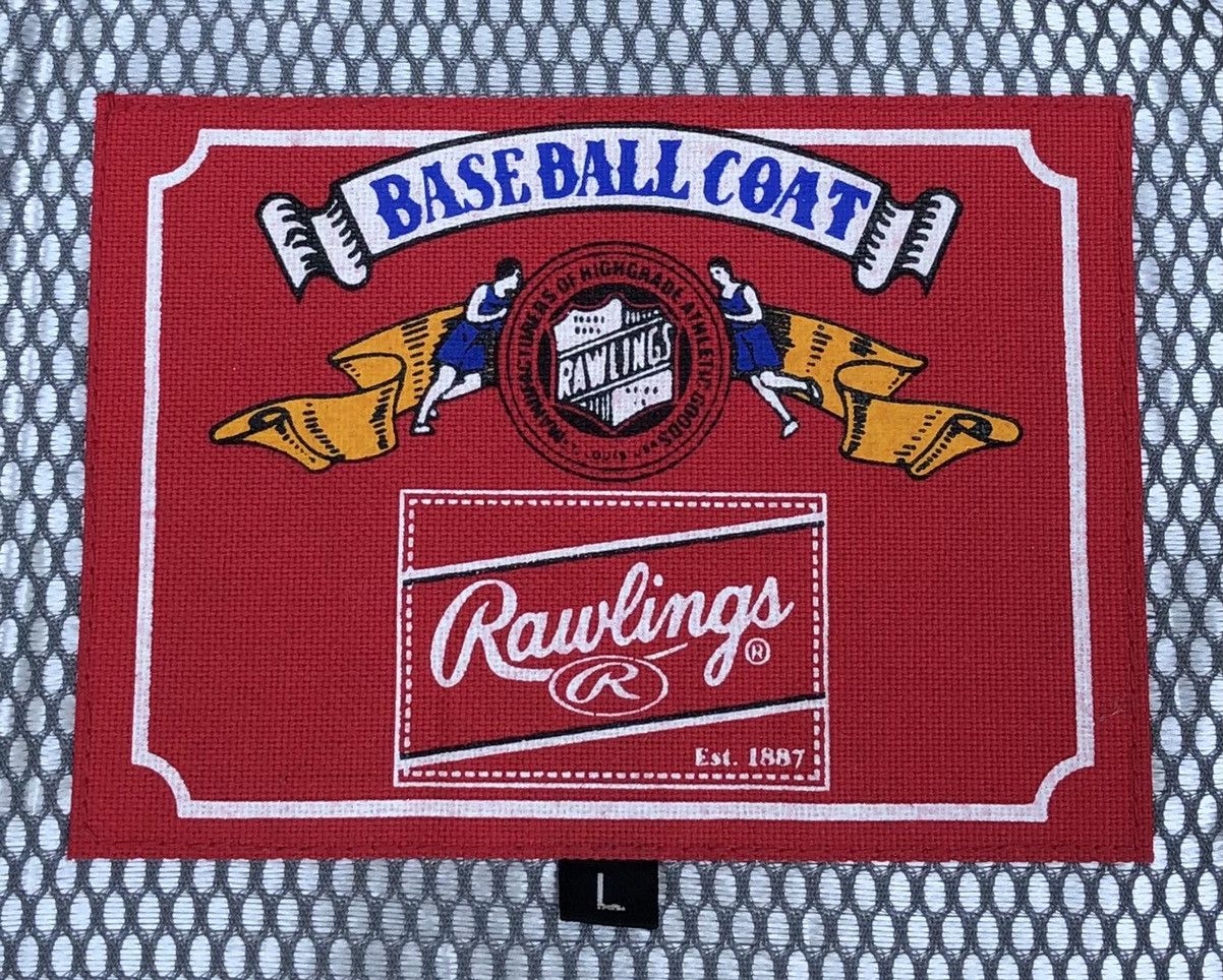 Japanese Brand Rawlings Baseball Coat Yokohama Dreams Varsity Jacket Size US L / EU 52-54 / 3 - 18 Thumbnail