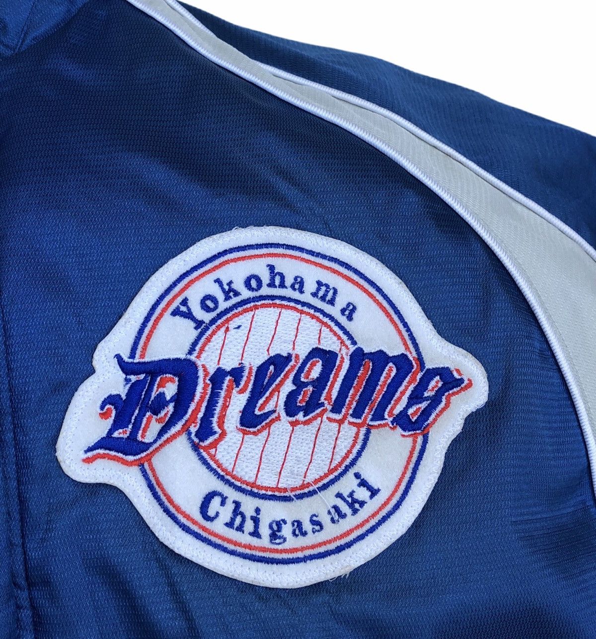Japanese Brand Rawlings Baseball Coat Yokohama Dreams Varsity Jacket Size US L / EU 52-54 / 3 - 5 Thumbnail