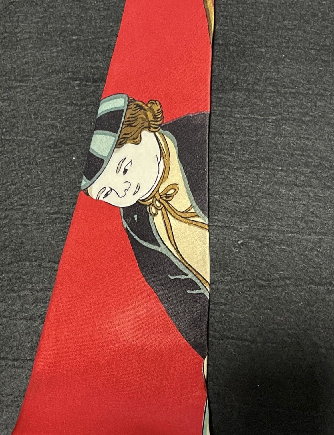 Yohji Yamamoto Yohji Yamamoto 95aw rayon tie Size ONE SIZE - 3 Thumbnail