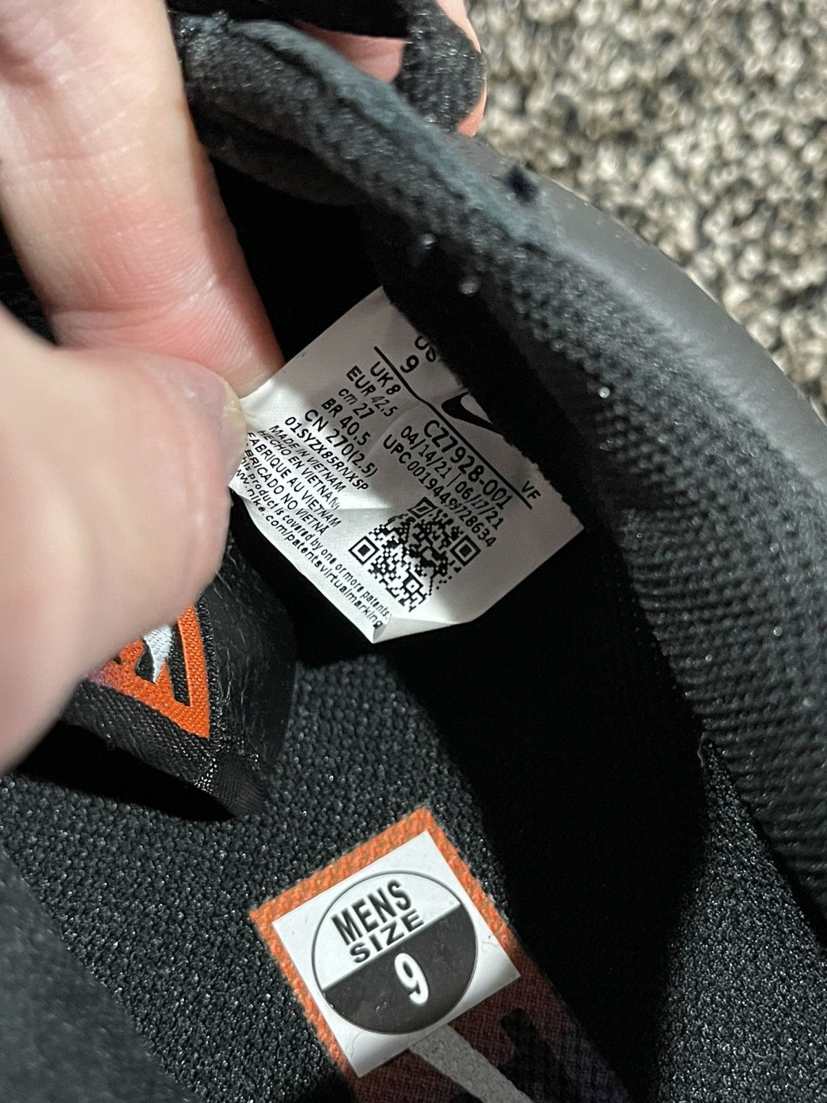 Kith × Nike Nike x Kith Air Force 1 Low Knicks Away Black 2021 Sneaker Size US 9 / EU 42 - 9 Thumbnail