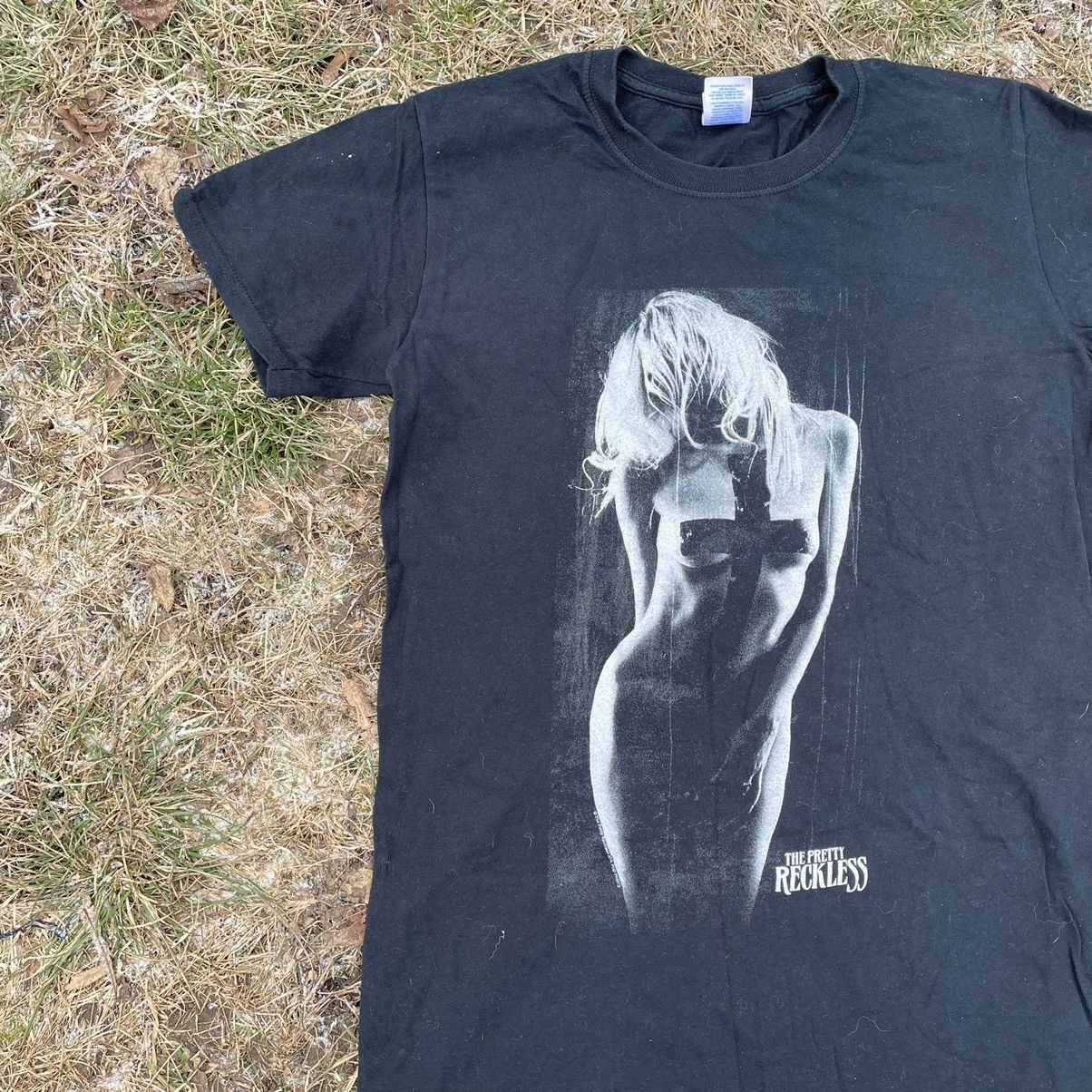 Vintage Vintage 90s Sun Faded Graphic Tee Grunge Streetwear Black S Size US S / EU 44-46 / 1 - 4 Thumbnail