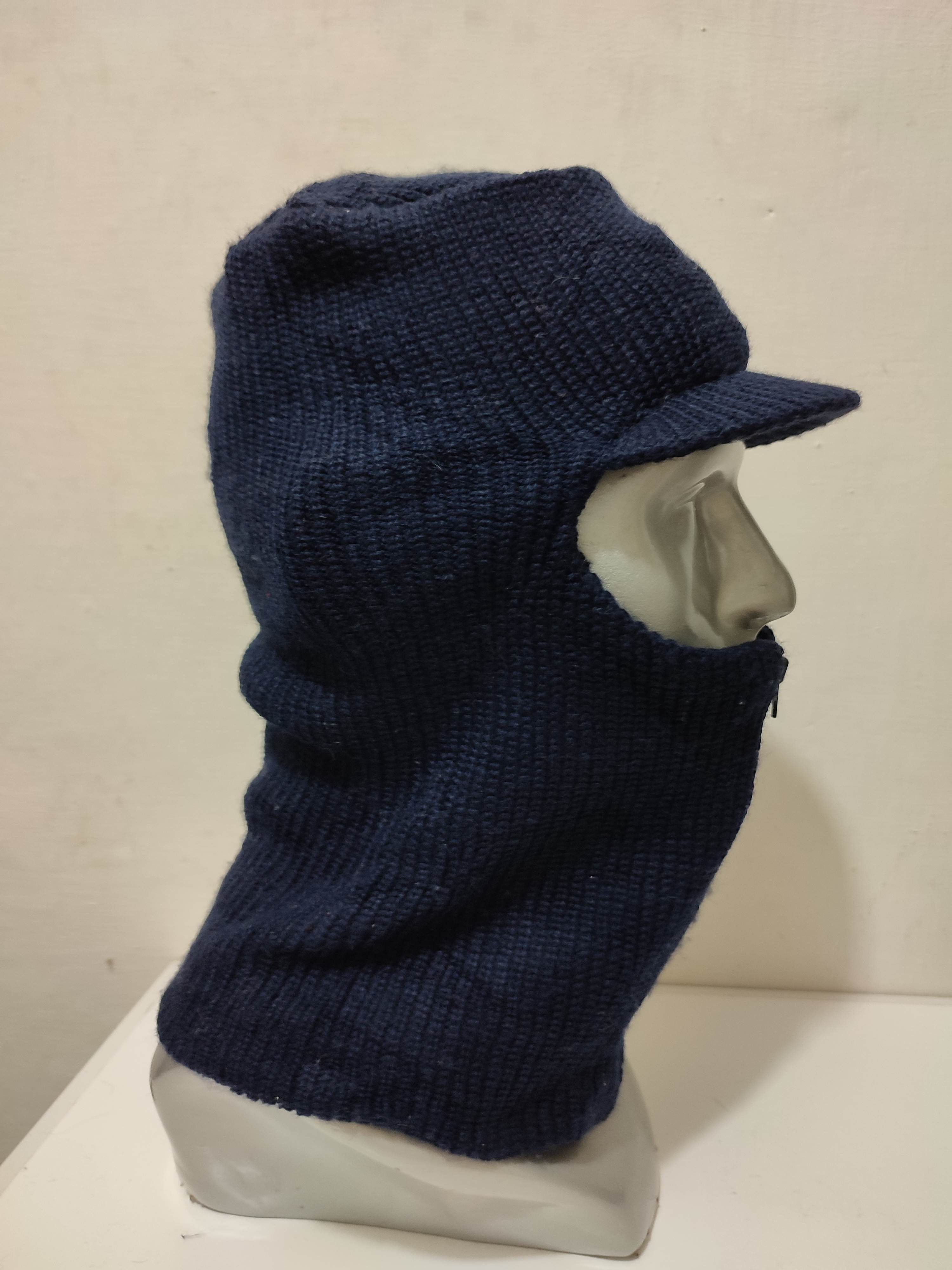 Other Unknown Japanese Masked Balaclava Zipper Hats Size ONE SIZE - 4 Thumbnail