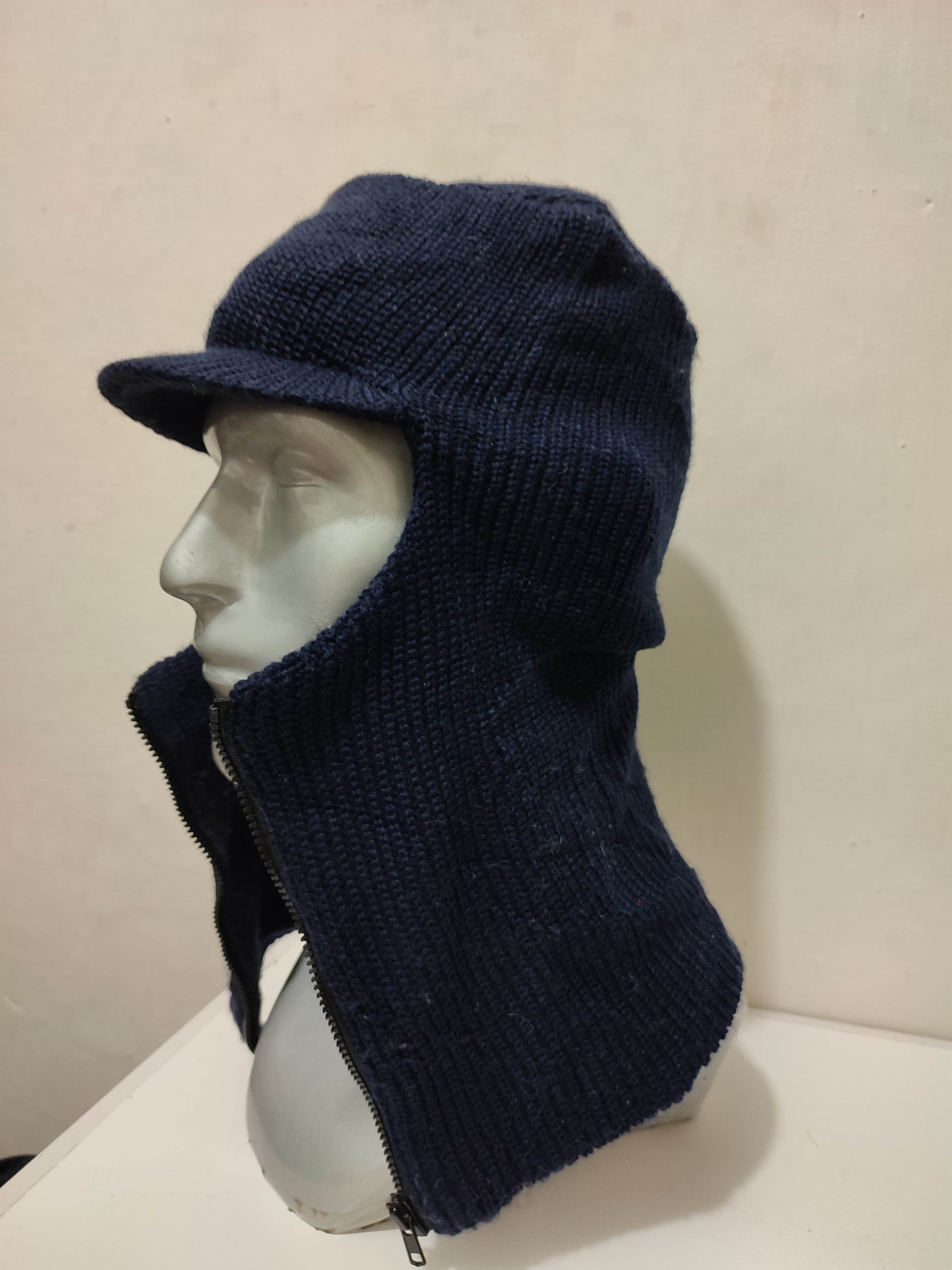 Other Unknown Japanese Masked Balaclava Zipper Hats Size ONE SIZE - 7 Thumbnail