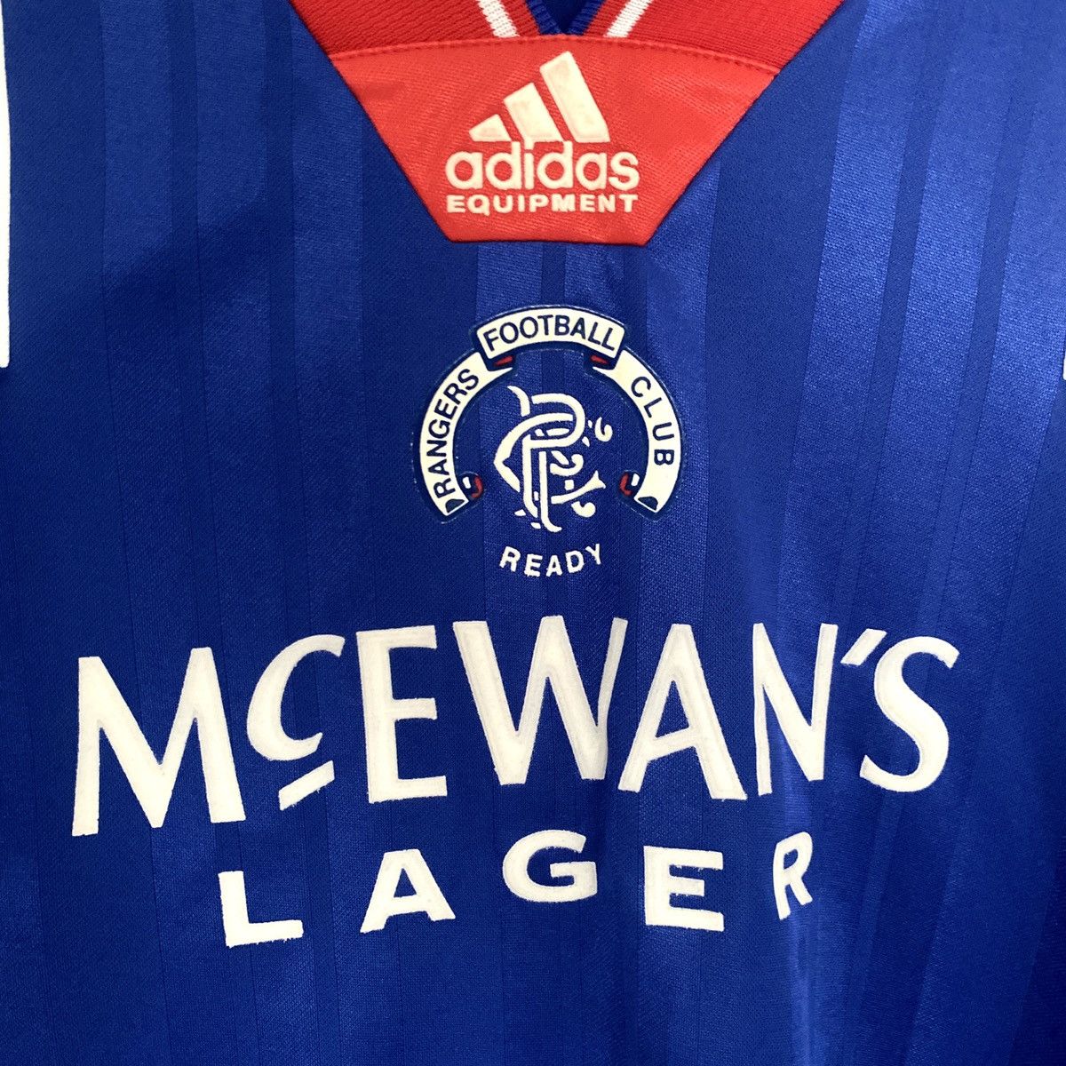 Adidas × Vintage 1992 1994 Rangers Glasgow Adidas Vintage Soccer Jersey Size US XL / EU 56 / 4 - 5 Thumbnail