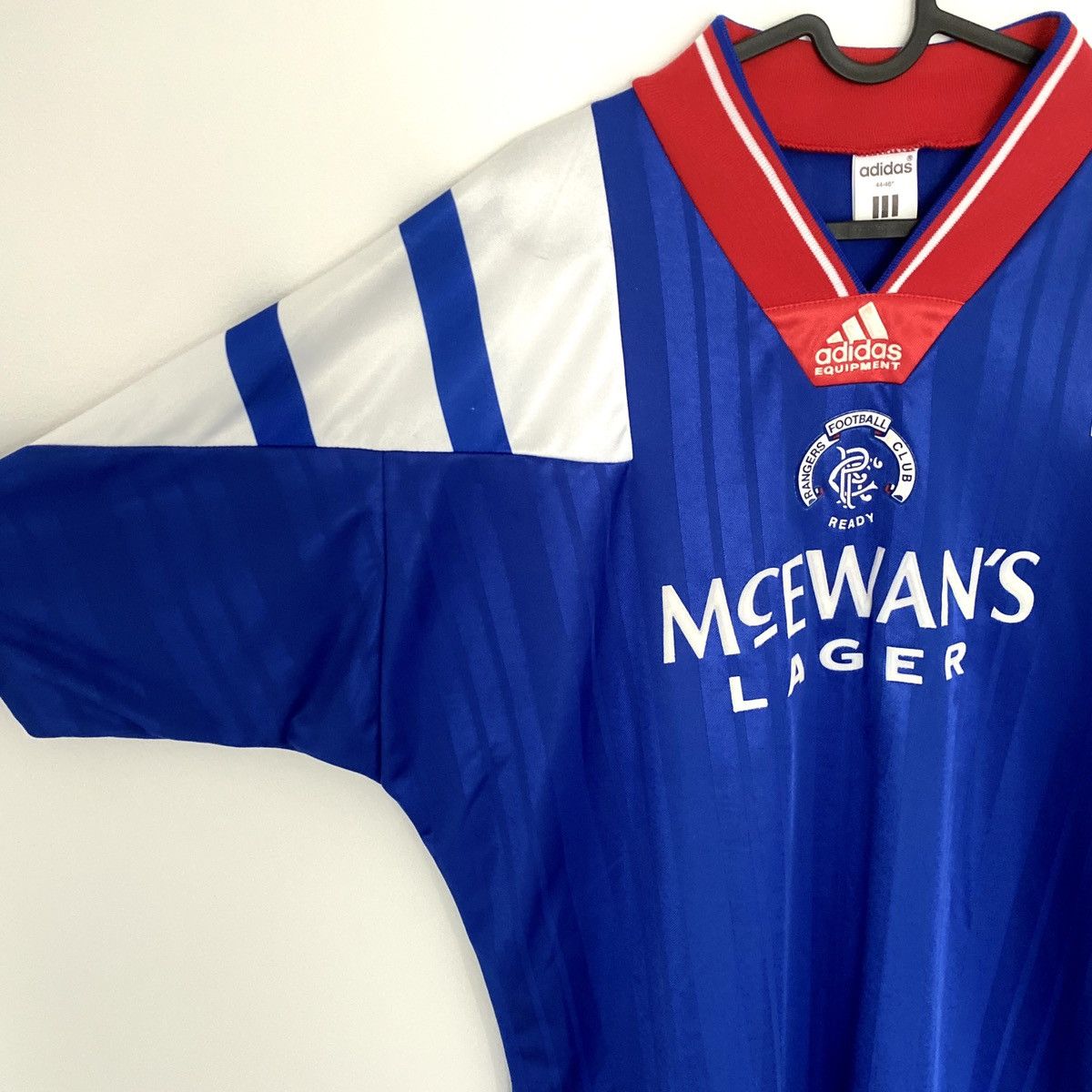 Adidas × Vintage 1992 1994 Rangers Glasgow Adidas Vintage Soccer Jersey Size US XL / EU 56 / 4 - 4 Thumbnail