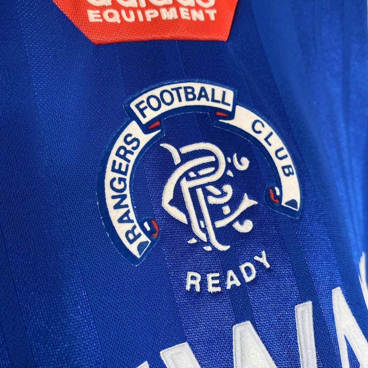 Adidas × Vintage 1992 1994 Rangers Glasgow Adidas Vintage Soccer Jersey Size US XL / EU 56 / 4 - 6 Thumbnail