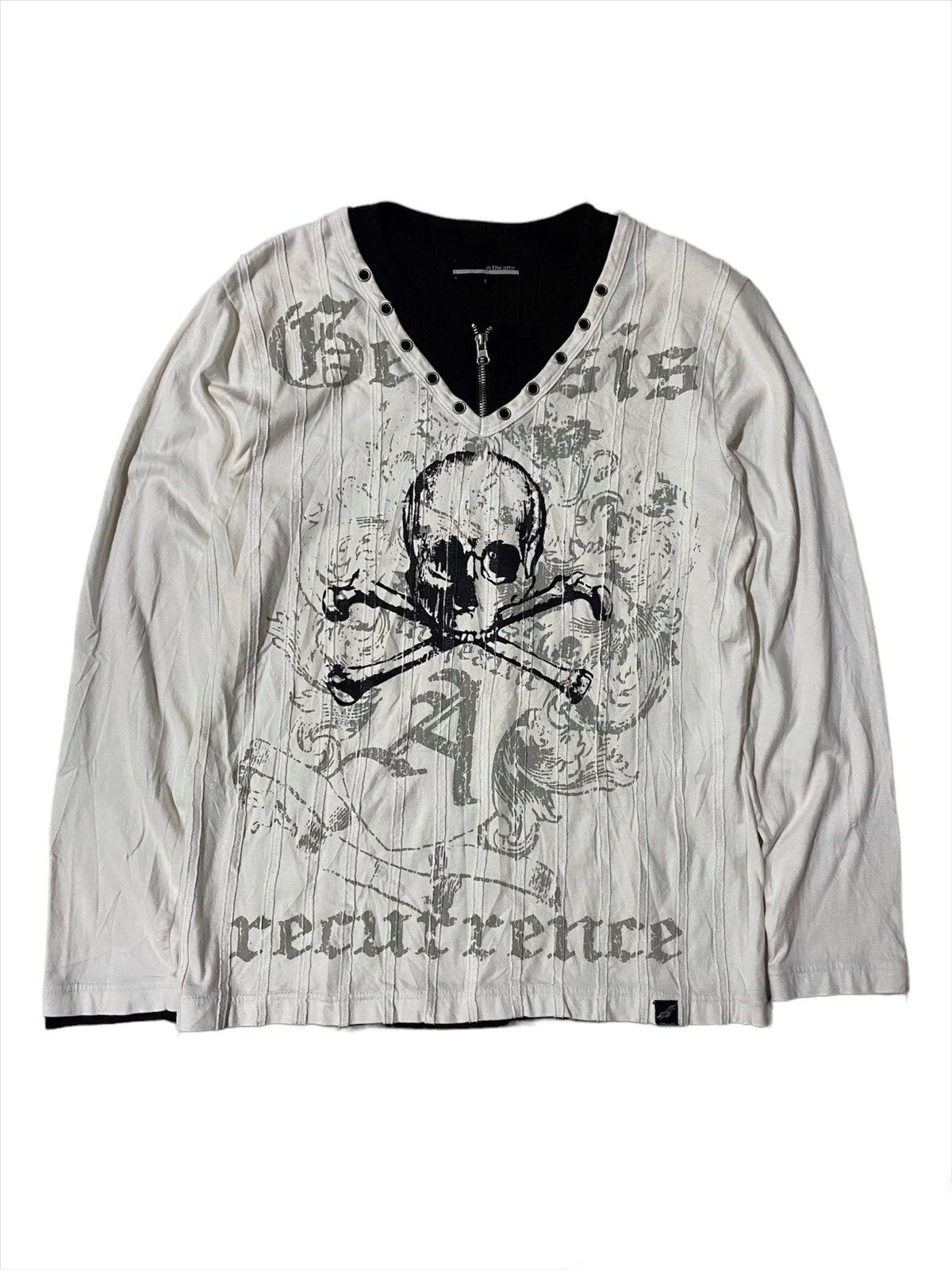 In The Attic 💥Japanese In The Attic Skull Shirt Size US M / EU 48-50 / 2 - 5 Thumbnail