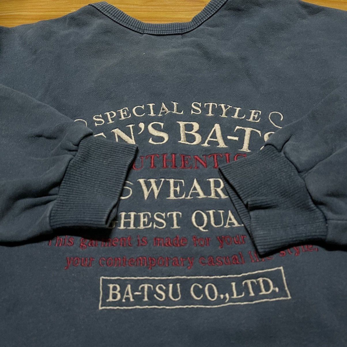 Hysteric Glamour Vintage 90s batsu japanese brand sweatshirt Size US L / EU 52-54 / 3 - 4 Thumbnail